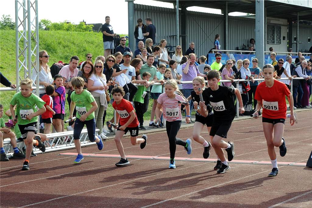 Der 16. Schwerter Ruhrstadtlauf in Westhofen.