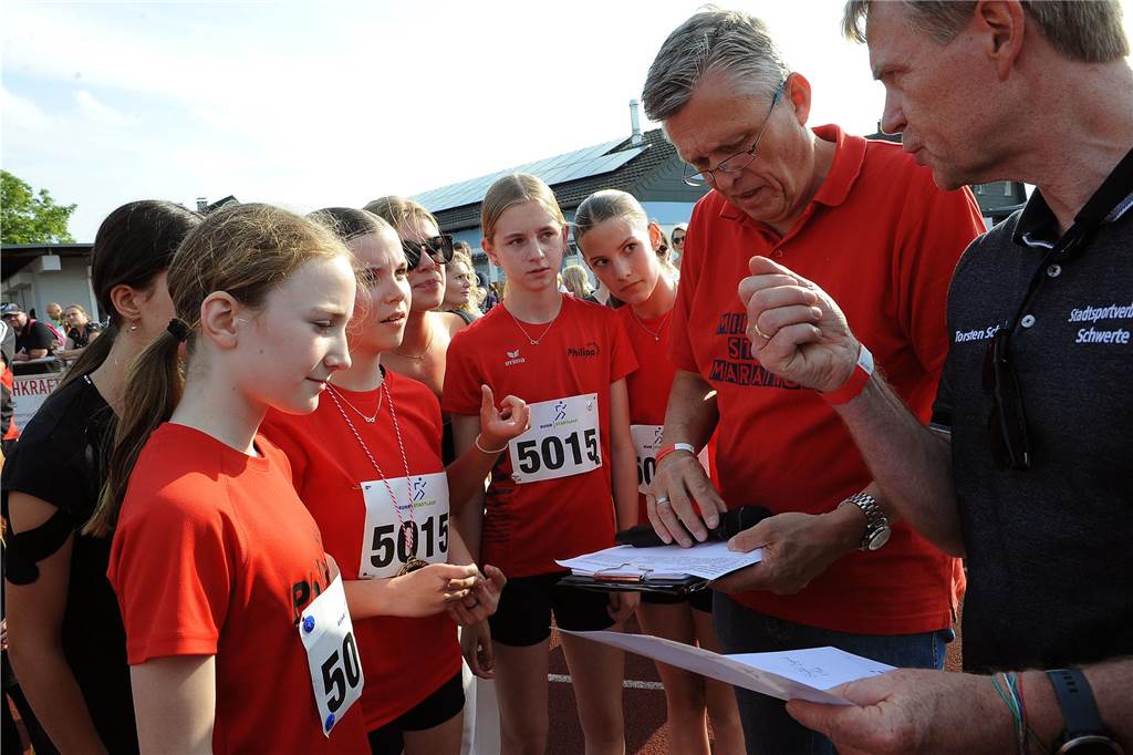Der 16. Schwerter Ruhrstadtlauf in Westhofen.