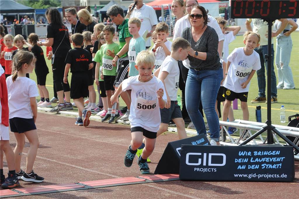 Der 16. Schwerter Ruhrstadtlauf in Westhofen.