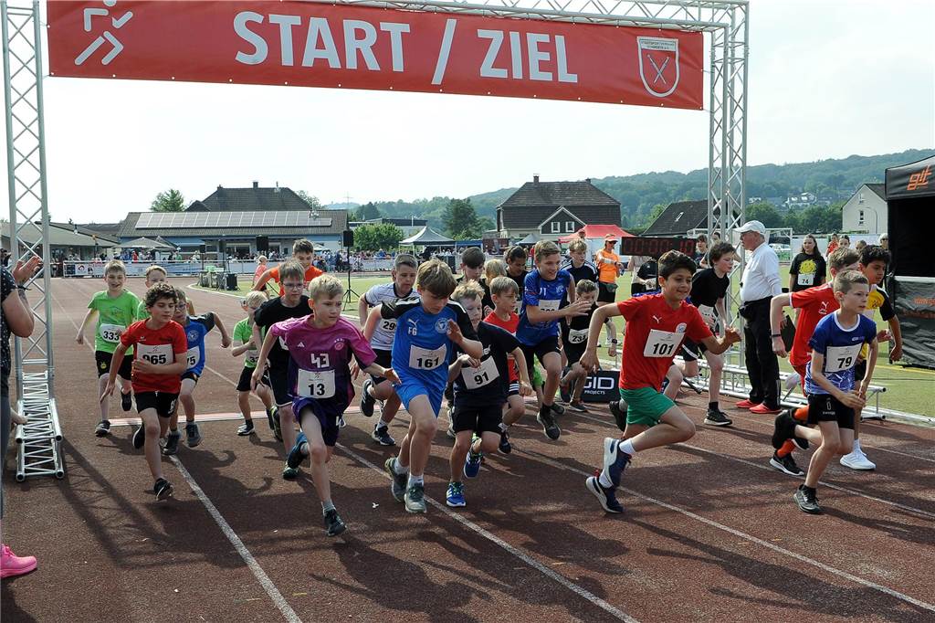 Der 16. Schwerter Ruhrstadtlauf in Westhofen.