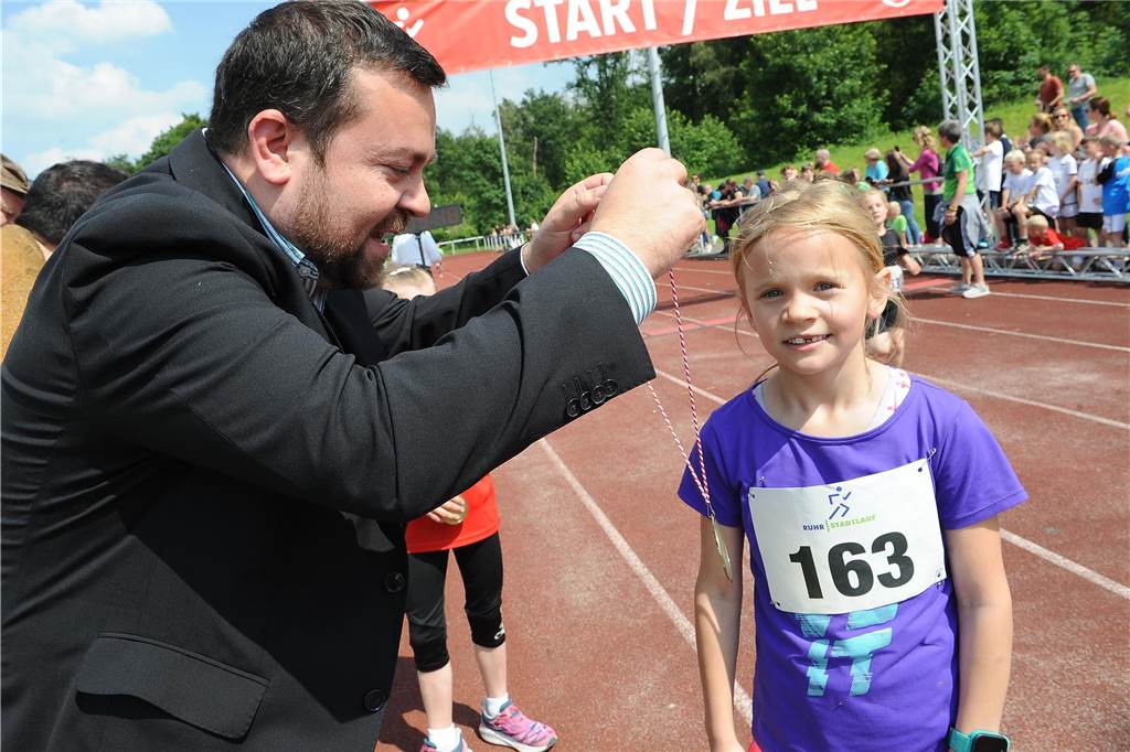 Der 16. Schwerter Ruhrstadtlauf in Westhofen.