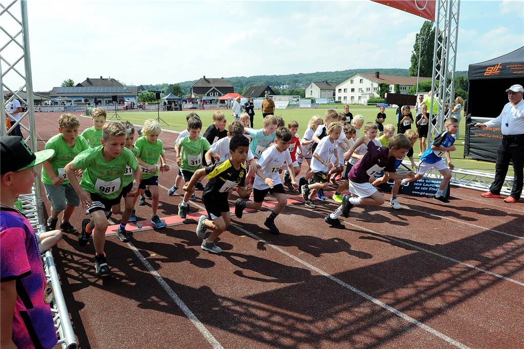 Der 16. Schwerter Ruhrstadtlauf in Westhofen.