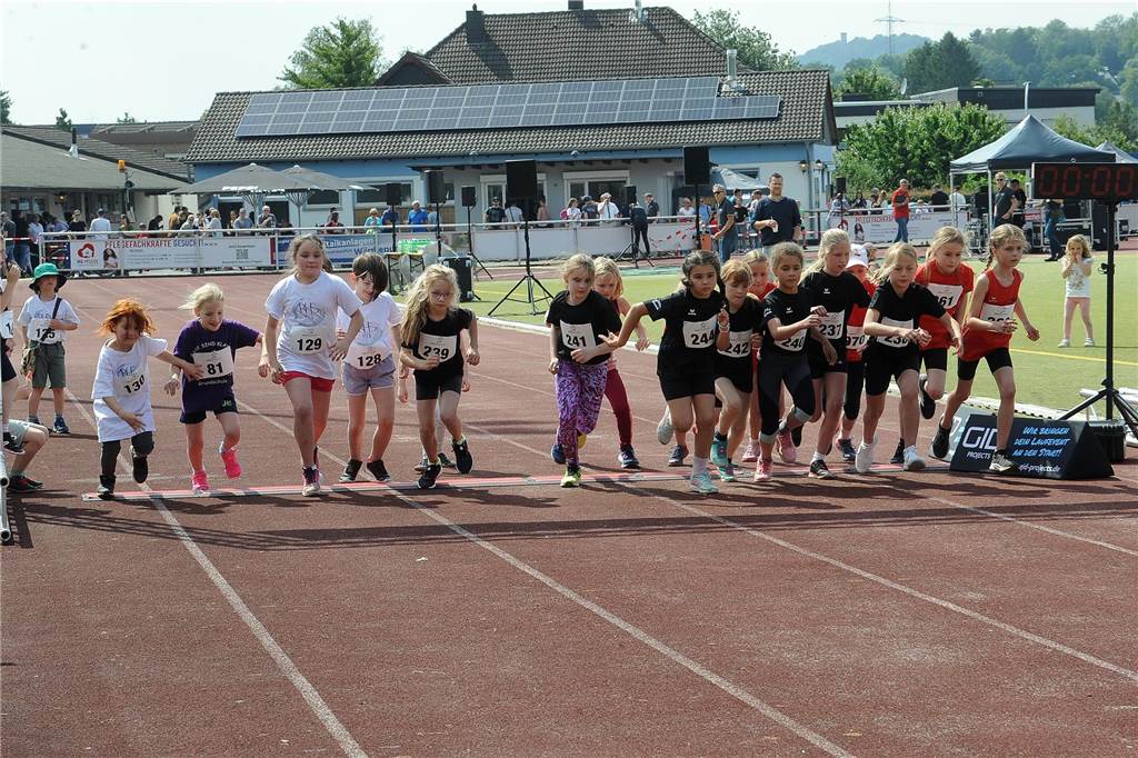 Der 16. Schwerter Ruhrstadtlauf in Westhofen.
