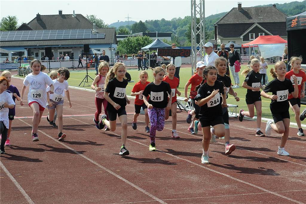Der 16. Schwerter Ruhrstadtlauf in Westhofen.