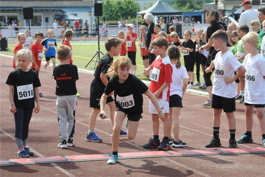 Der 16. Schwerter Ruhrstadtlauf in Westhofen.