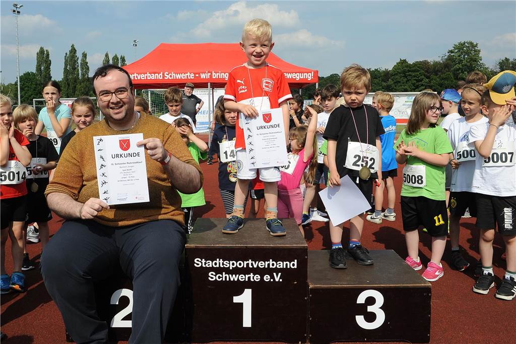 Der 16. Schwerter Ruhrstadtlauf in Westhofen.