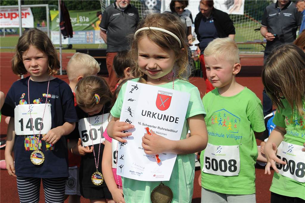Der 16. Schwerter Ruhrstadtlauf in Westhofen.