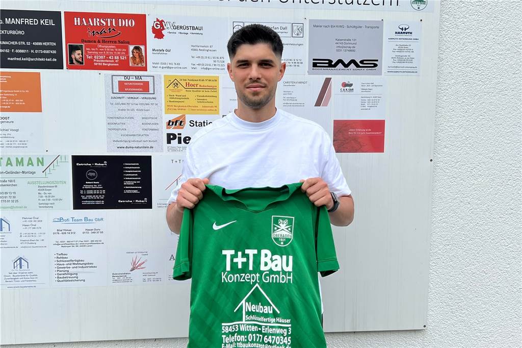 Nächster Transfer ist fix: SuS Oberaden präsentiert neuen Innenverteidiger (26) Der 26-Jährige Ömer Faruk Güclü wird ab sofort das Trikot der SuS Oberaden tragen.