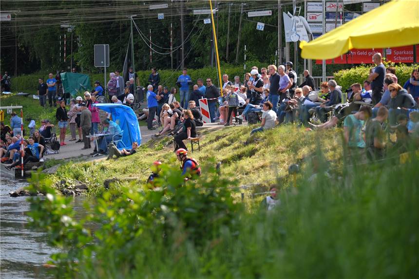 Der 67. Ruhrslalom des KVS war gut besucht.