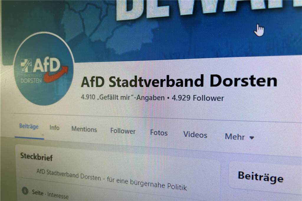 PR-Experte: Parteien haben Wert von Social Media nicht erkannt Der AfD Stadtverband Dorsten erreicht von allen Parteien am meisten Facebook-Nutzer.