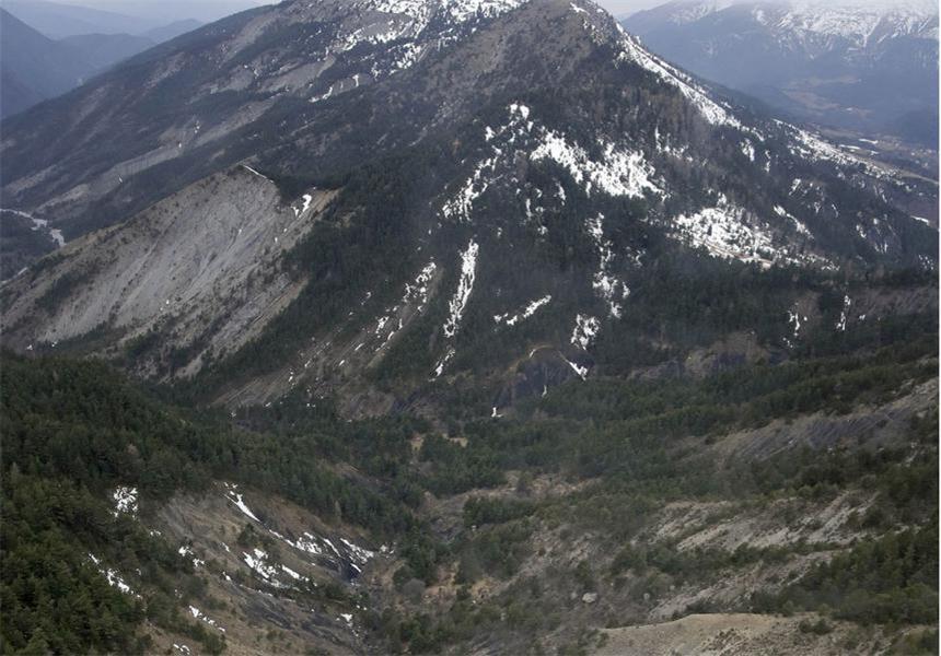 Der Airbus A320 der Fluggesellschaft Germanwings stürzte in den französischen Alpen ab. 