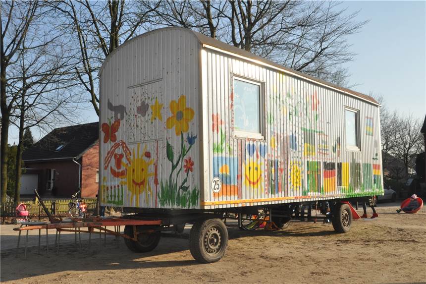 Haltern leistet sich einen neuen Bauwagen für die mobile Kinderarbeit Der alte Bauwagen musste wegen technischer Mängel ausrangiert werden. Aber dank Fördermitteln kann die Stadt für Ersatz sorgen.