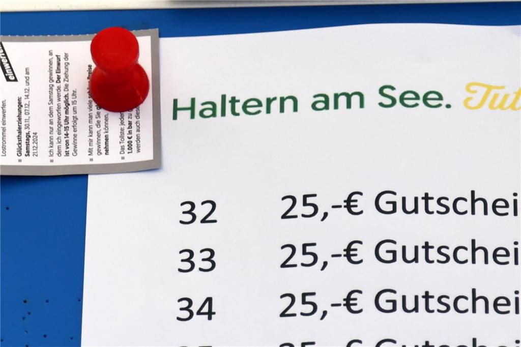 Gewinner der Glücksthaler-Ziehung
