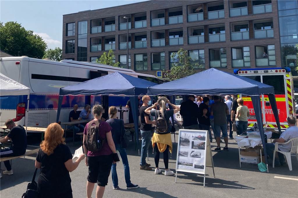 „Extrem gut angekommen“: Organisatoren des Impf-Events ziehen Bilanz Der Andrang bei der Impfaktion war groß.