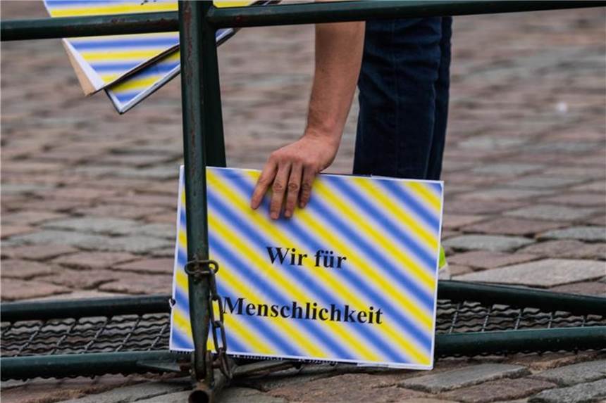 Demonstrationen nach Urteil im Kandel-Mordprozess Der Angeklagte war zu achteinhalb Jahren Haft verurteilt worden. Foto: Andreas Arnold