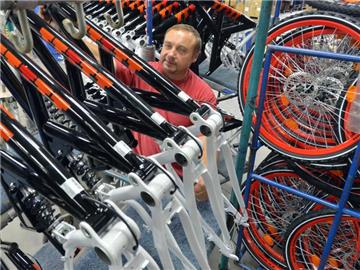 Der angeschlagene Fahrradhersteller Mifa beschäftigt rund 770 Mitarbeiter. Foto: Hendrik Schmidt