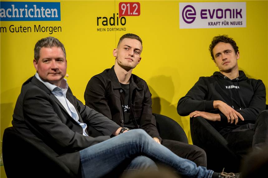 „Der Anspruch beim BVB ist viel höher als in Bremen“, sagte Thomas Delaney am Dienstagabdend bei „19.09 Uhr - der schwarzgelbe Talk“ im Lensing Conference Center.