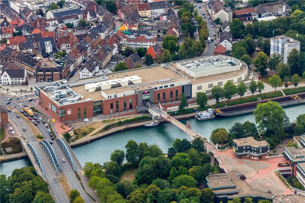 Dorsten Luftbild Mercaden