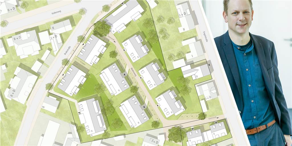 Engelsgärten: Neue Mehrfamilienhäuser sollen Nachbarn nicht bedrängen Der Architekt Alexander Guttek vom Büro Farwick+Grote hat am Dienstagabend die überarbeiteten Pläne für das neue Wohnquartier „Engelsgärten" in Stadtlohn vorgestellt.