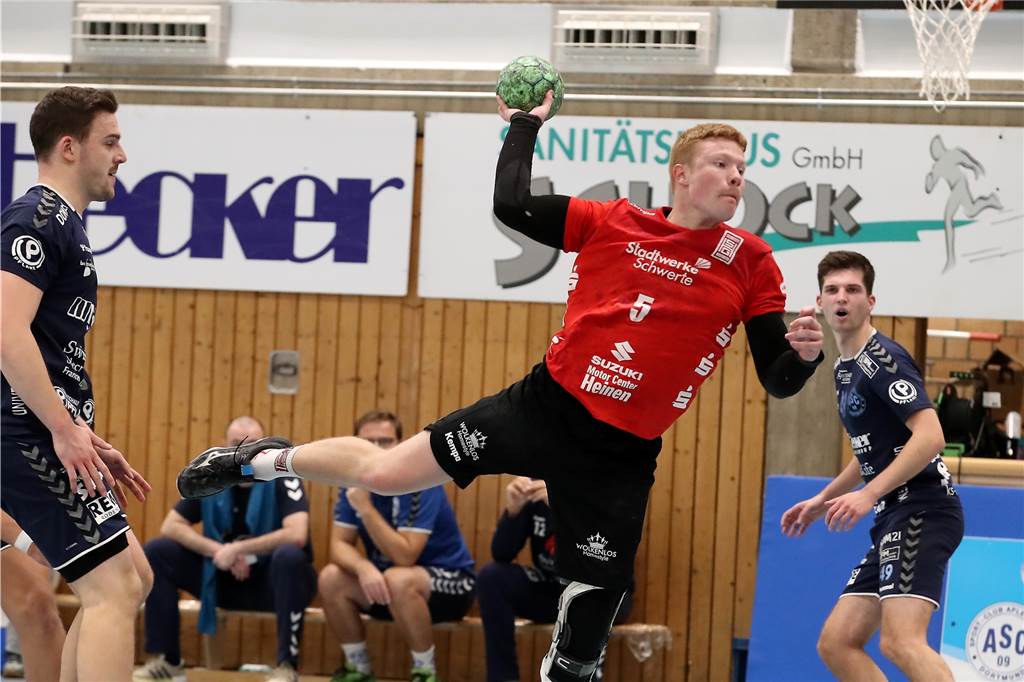 Der ASC 09 gewann gegen die HSG Schwerte/Westhofen mit 29:25.