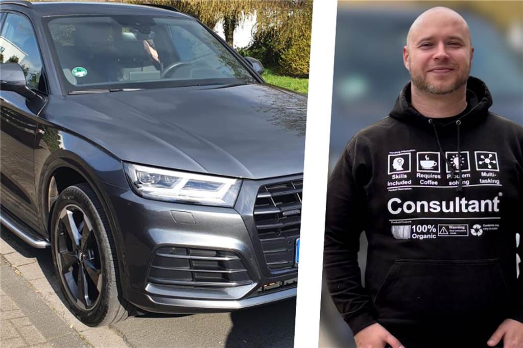 Nach Autodiebstahl in Lünen: Wie man seine Schlüssel schützen kann Der Audi von Daniel Pischniok wurde an Heiligabend gestohlen.