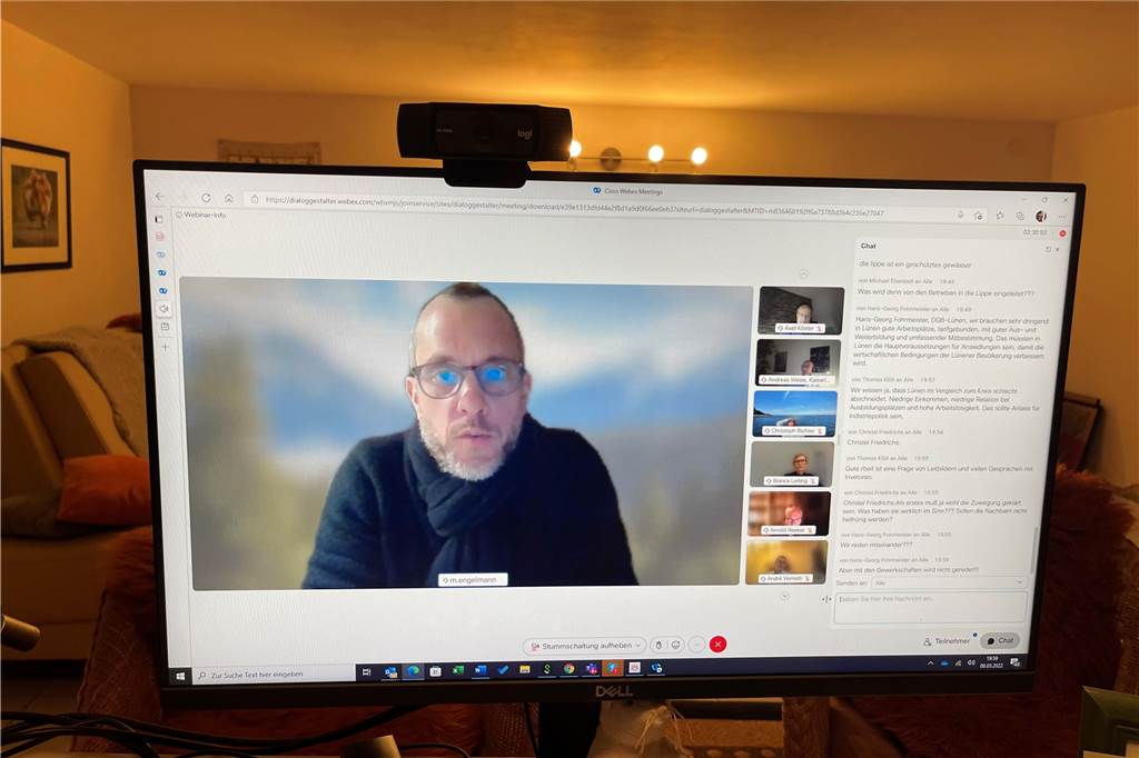Planer von Steag-Fläche: „Innerhalb des Geländes keinen Wald erhalten“ Der Aufsichtsrat der Dietz AG, Markus Engelmann, war auch Teilnehmer der Video-Konferenz. Die Dietz AG ist Eigentümerin der Süd-Fläche.