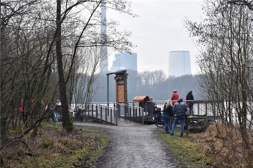 Der Aussichtspunkt ist vom Regionalverband Ruhr (RVR) erst vor wenigen Monaten neu gestaltet worden.