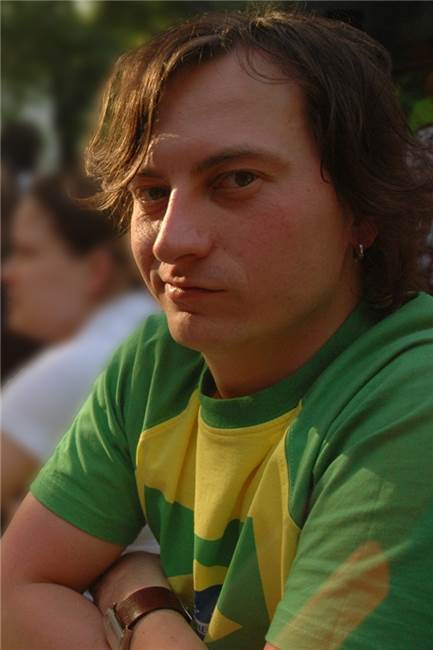 Der Autor am 9. Juni 2006, kurz vor dem Anpfiff der Fußball-WM, zwei Tage vor dem Konzert der Red Hot Chili Peppers.