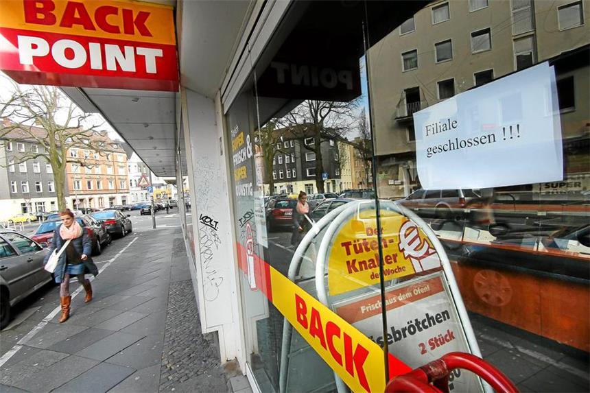 Bäckerei muss Filialen schließen und Mitarbeiter entlassen Der Backpoint an der Kleinen Beurhausstraße ist bereits geschlossen.