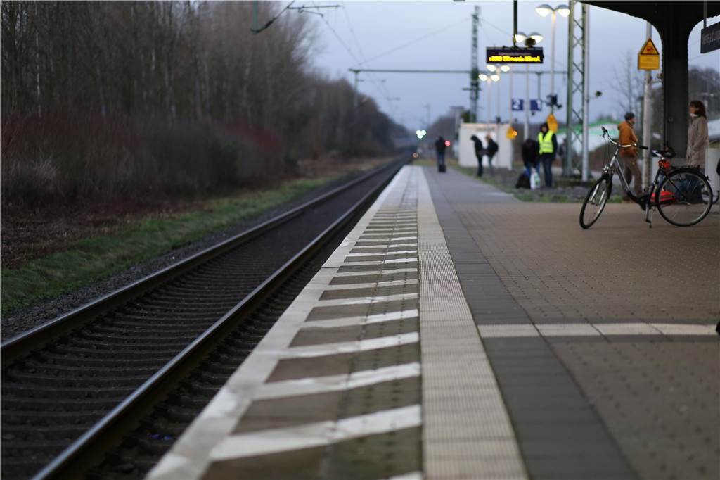 Wie geht es weiter mit der Eurobahn? Auswirkungen auf den Zugverkehr Der Bahnhof in Werne.