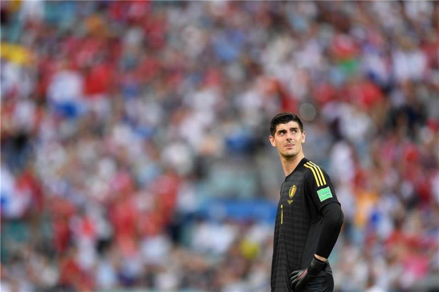Real Madrid holt wohl belgischen Nationaltorwart Courtois Der belgische Nationaltorwart Thibaut Courtois steht vor einem Wechsel zu Real Madrid. Foto: Marius Becker
