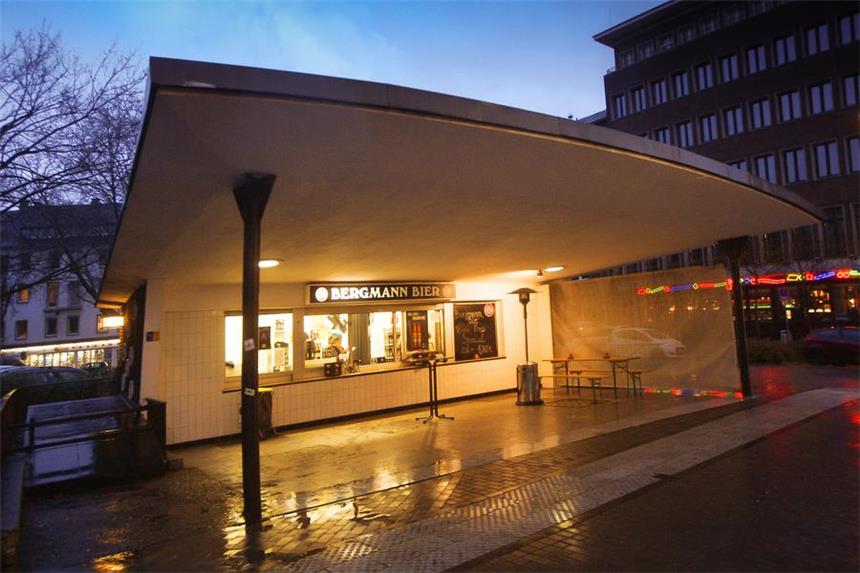 Agentur sagt "Von Bude zu Bude trinken" ab Der Bergmann-Kiosk am Hohen Wall nimmt am Tag der Trinkhallen statt.
