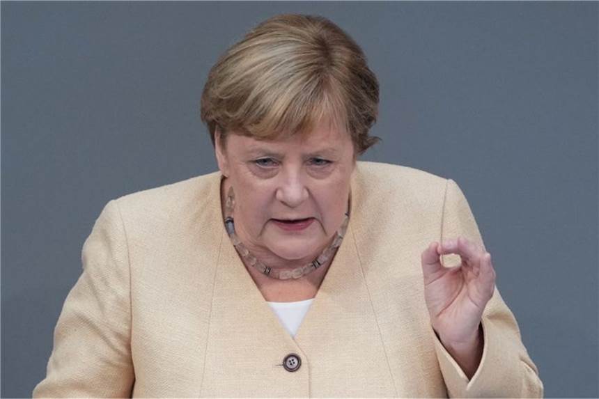 «Der beste Weg für unser Land ist eine CDU/CSU-geführte Bundesregierung mit Armin Laschet als Bundeskanzler»: Angela Merkel.