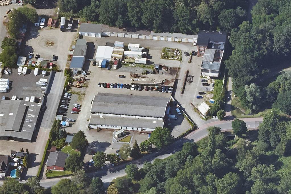 Brandstiftung: Bike-Park in Dorsten in Flammen - Lebenstraum zerstört Der Bike-Park befand sich auf einem Firmen-Gelände an der Baldurstraße.