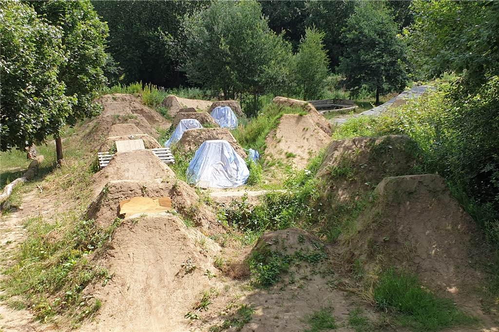 Mängel beseitigt: Bikepark kann nach langer Zeit wieder genutzt werden Der Bikepark an der Sundernstraße in Haltern kann wieder befahren werden.