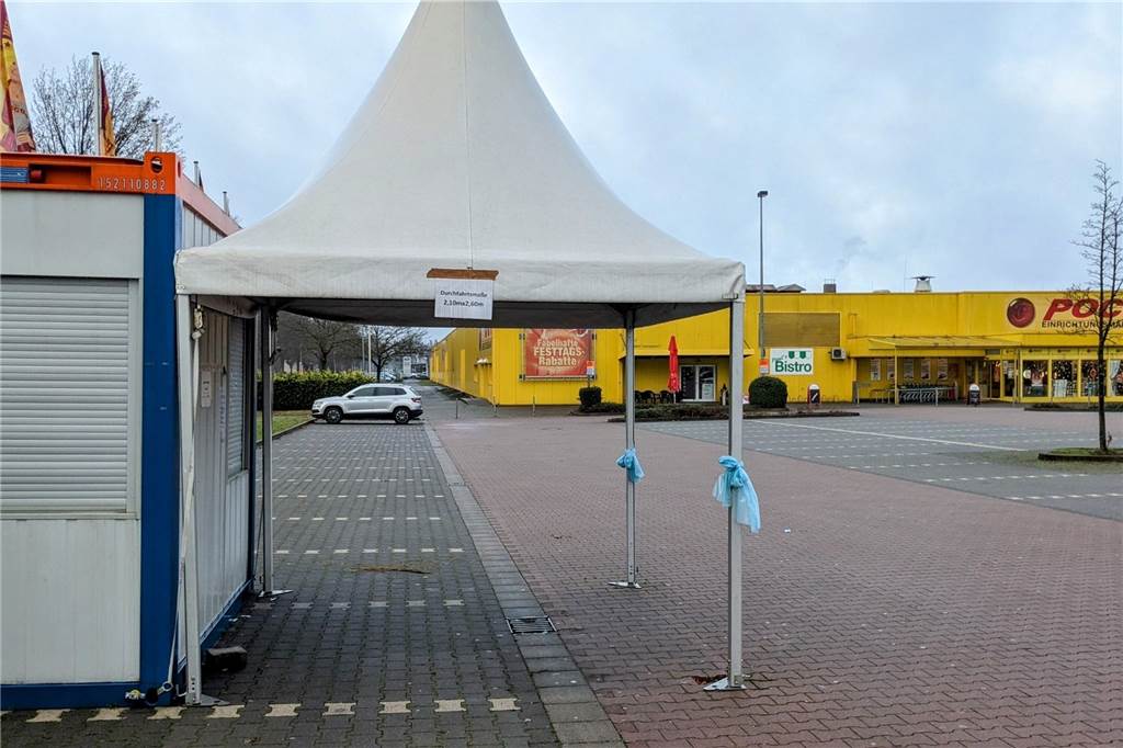 Wegen neuer Landes-Verordnung: Die ersten Corona-Teststellen schließen Teststelle