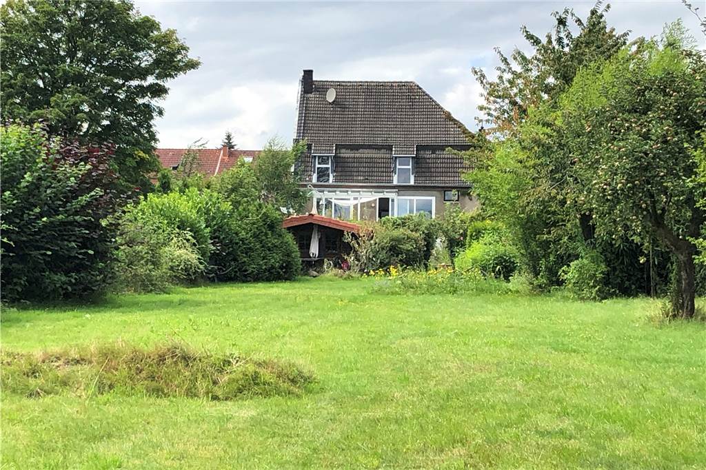 Das Haus am Halterner See: „Ich fühle mich wie ein Sonntagskind“ Der Blick von der Obstwiese zum Haus. Vissers haben viel Platz und immer gern Besuch.