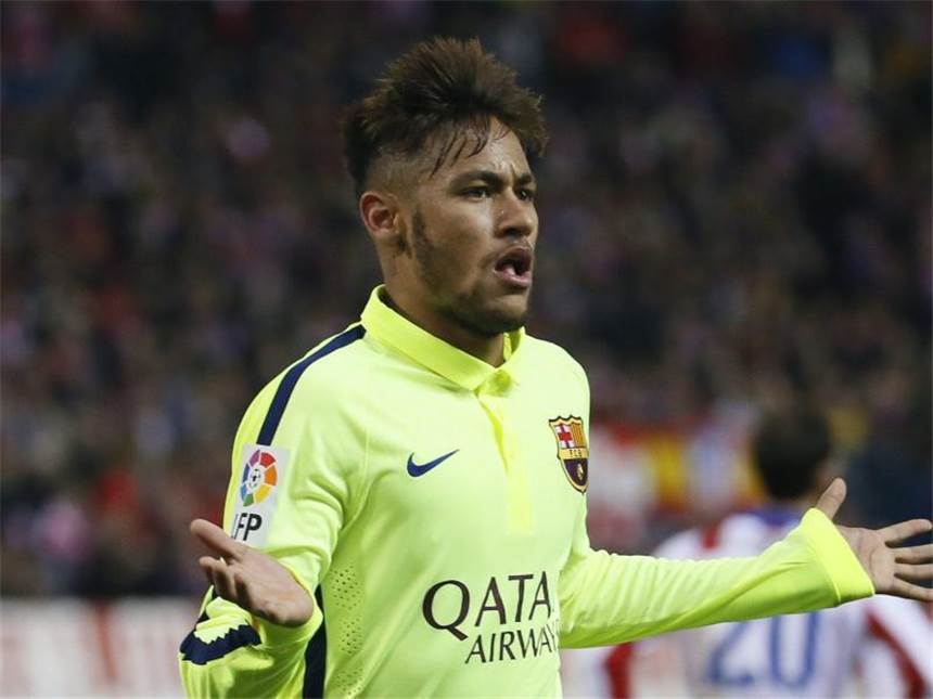 «Neymar Herrscher über das Chaos» - Barça im Halbfinale Der Brasilianer Neymar führte den FC Barcelona zum Sieg. Foto: Juanjo Martin