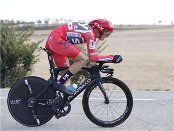 Der Brite Chris Froome peilt Gold bei der WM im Einzelzeitfahren an. Foto: Yuzuru Sunada