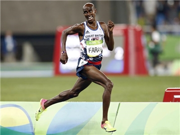 Der Brite Mo Farah kritisiert die Politik von US-Präsident Trump. Foto: Yoan Valat