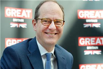 Der britische Botschafter in Berlin, Sir Sebastian Wood, sagt: „Es ist ein Mythos, dass die Briten keine Emotionen zeigen.“ Foto: Jens Kalaene