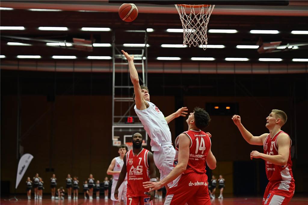Der BSV Wulfen setzte sich knapp im Derby bei Citybasket Recklinghausen durch.