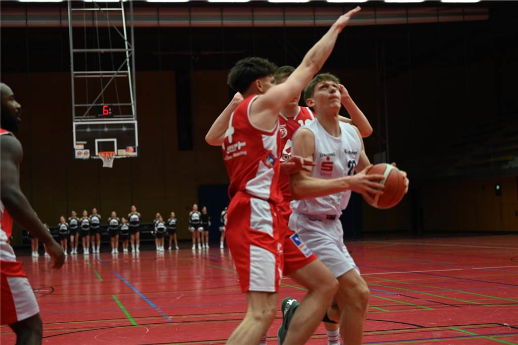 Der BSV Wulfen setzte sich knapp im Derby bei Citybasket Recklinghausen durch.