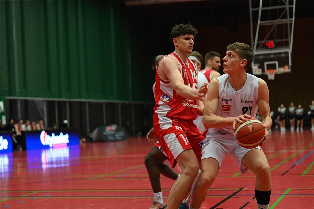 Der BSV Wulfen setzte sich knapp im Derby bei Citybasket Recklinghausen durch.