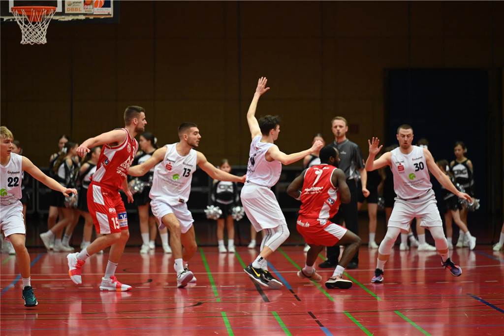 Der BSV Wulfen setzte sich knapp im Derby bei Citybasket Recklinghausen durch.