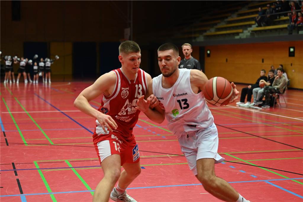 Der BSV Wulfen setzte sich knapp im Derby bei Citybasket Recklinghausen durch.