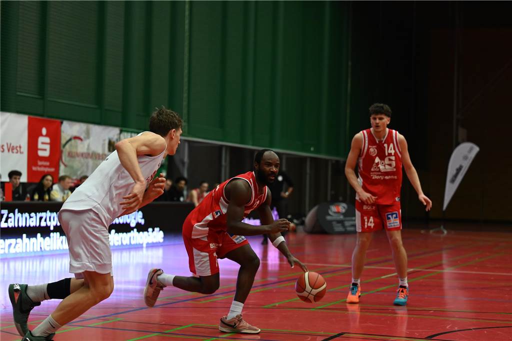 Der BSV Wulfen setzte sich knapp im Derby bei Citybasket Recklinghausen durch.