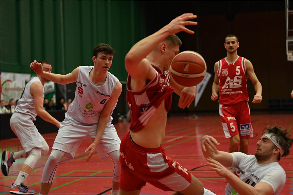 Der BSV Wulfen setzte sich knapp im Derby bei Citybasket Recklinghausen durch.