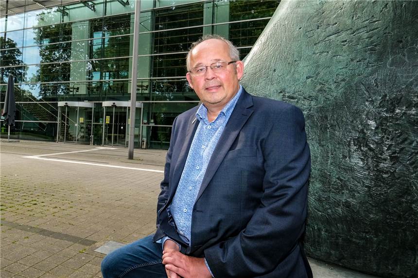 Der Bundestagskandidat der AfD, Lutz Wagner. 