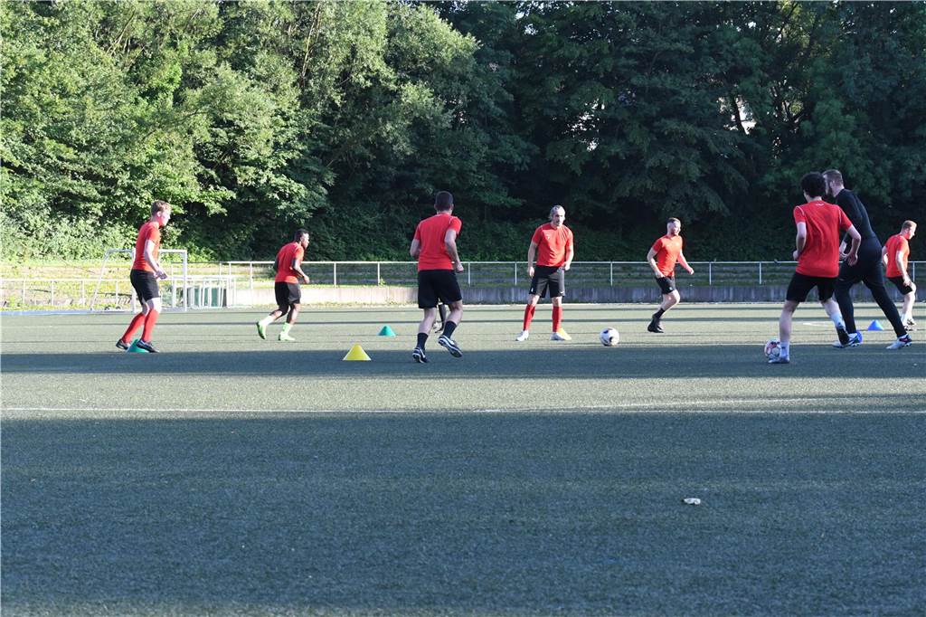 Der BV Brambauer hat die erste Trainingseinheit in der Vorbereitung hinter sich.